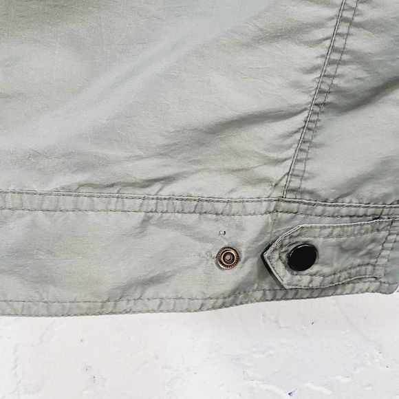 CPT by Cockpit USA military garmen nylon zippered army green jacket size medium - Picture 14 of 16